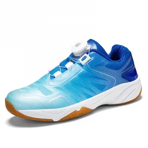 Table Tennis Shoes for Kids Blue Professional Sneakers for Boys and Girls Original Tennis Shoes